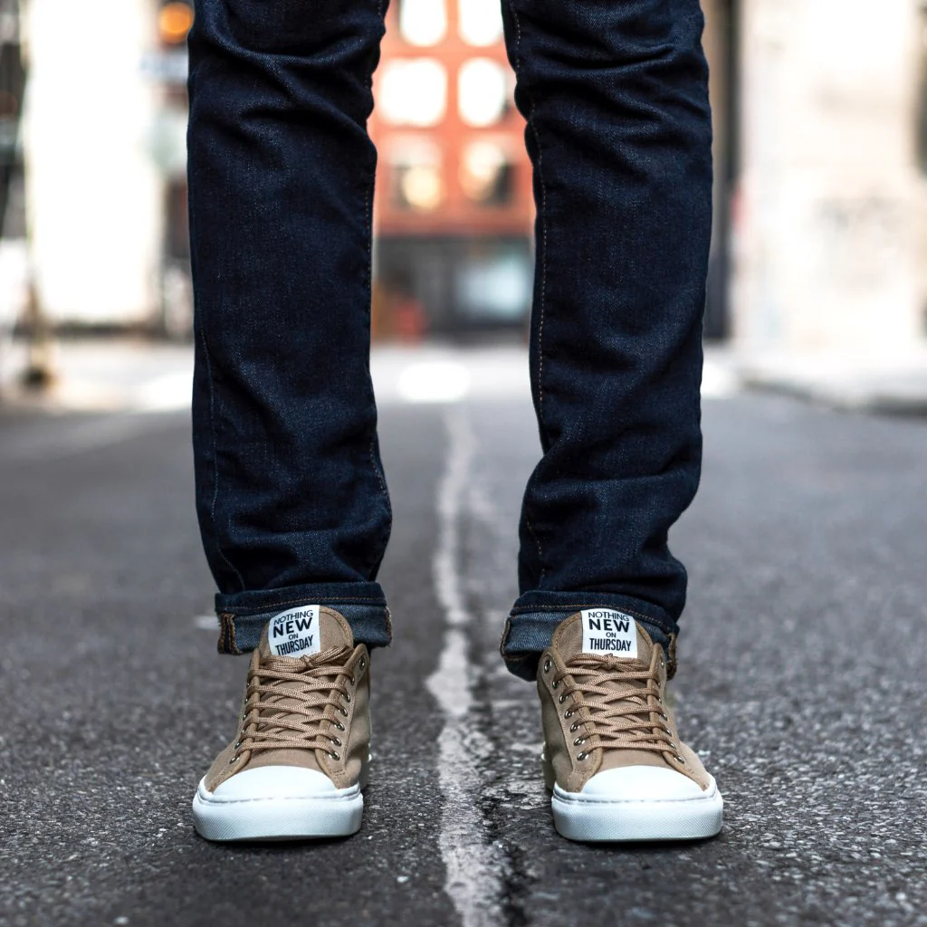 Men's Classic Low Top | Field Tan x Off-White - Image 7